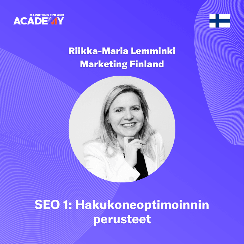 18.1.2024 SEO 1: Hakukoneoptimoinnin perusteet